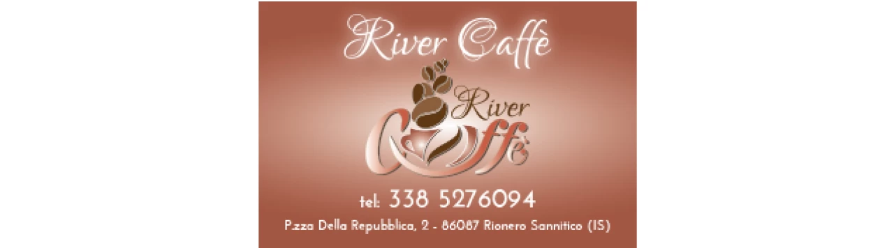 Banner River Caffe' Rionero Sannitico 636 per 177 pixel